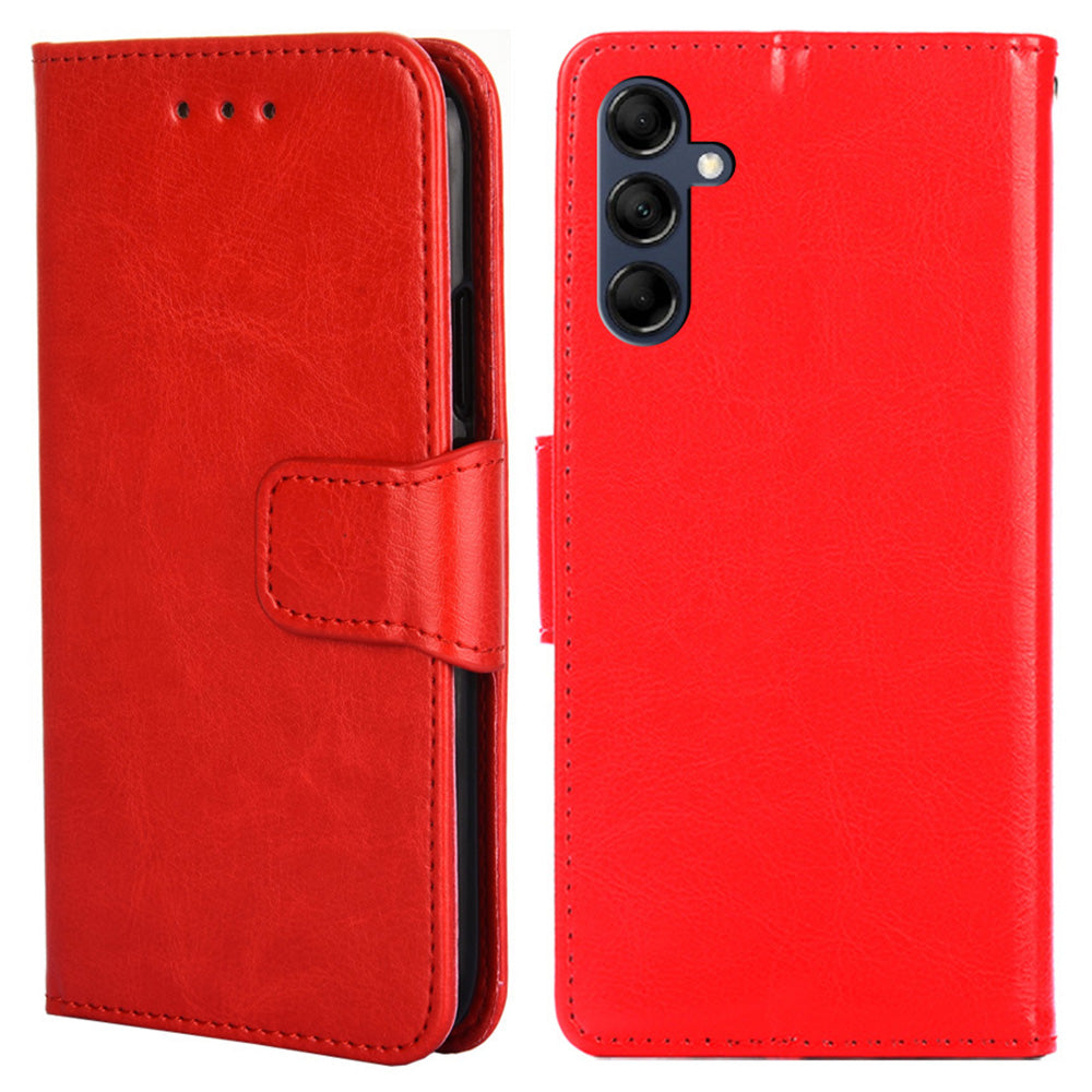 Magnetic Clasp Case for Samsung Galaxy M14 5G Textured Cell Phone PU Leather Wallet Stand Cover Magnetic Clasp Case for Samsung Galaxy M14 5G Textured Cell Phone PU Leather Wallet Stand Cover